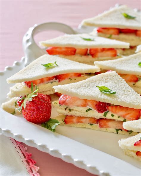 Strawberry Tea Sandwiches Artofit