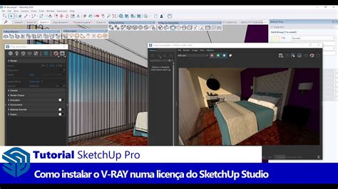 Tutorial SketchUp Pro Como Instalar o V Ray numa Licença do SketchUp