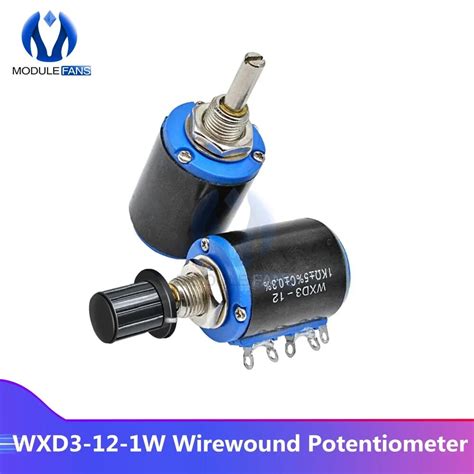 Wxd W Wirewound Potentiometer Resistance Multi Turn Rotary