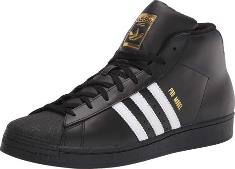 Adidas Originals Mens Pro Model Sneaker Blackwhitegold Foil 12