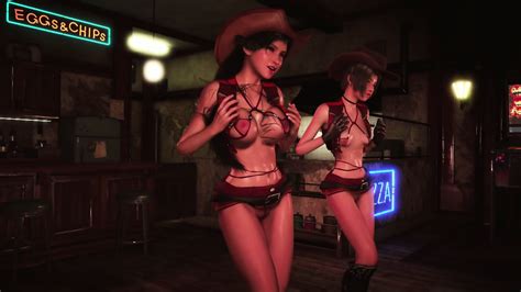 Slutty Tifa And Yuffie Got Drunk And Danced Half Naked In Th Heaven Bar