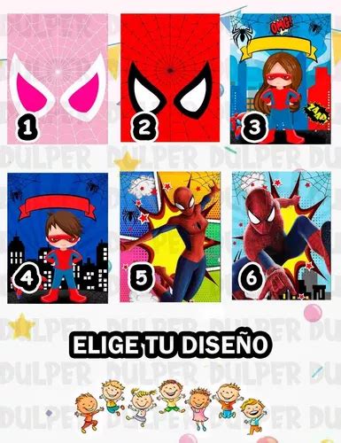 Dulceros Hombre Araña Personalizados Recuerdos Fiestas 30 Pz Mebuscar