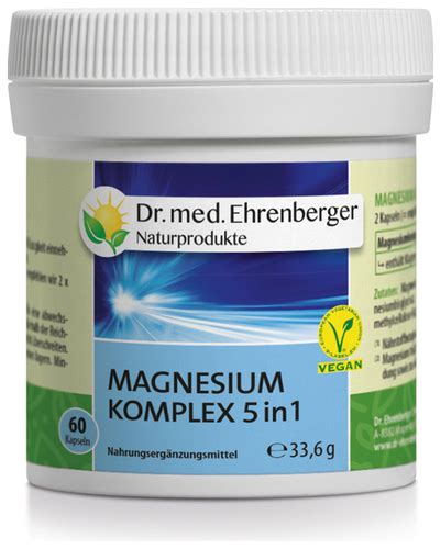 Dr Ehrenberger Magnesium Komplex In Kapseln Kaufen Valsona At