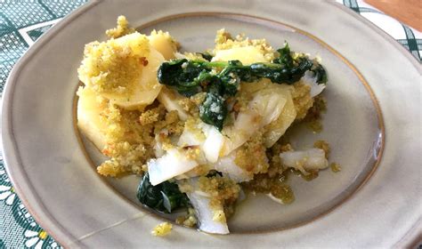 Bacalhau Broa E Espinafres Receitas Da Catarina