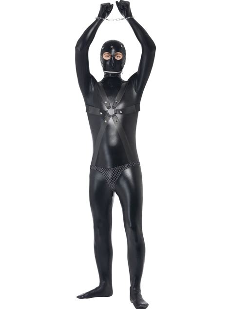 Bondage Gimp Costume with Bodysuit – Abracadabra Fancy Dress