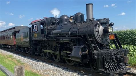 Canadian National 89 On The Strasburg Railroad Youtube