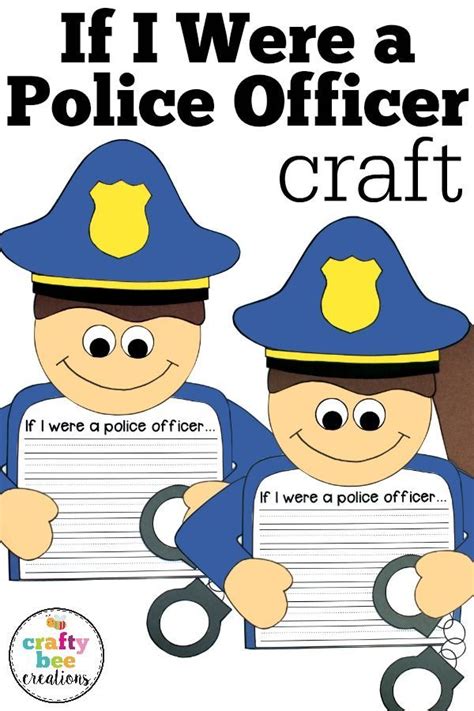 Police Officer Printable Craft - Printable Word Searches