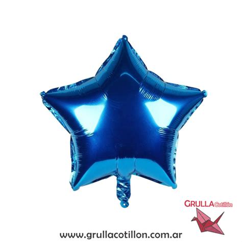 GLOBO ESTRELLA AZUL 18 Comprar en GRULLA COTILLÓN