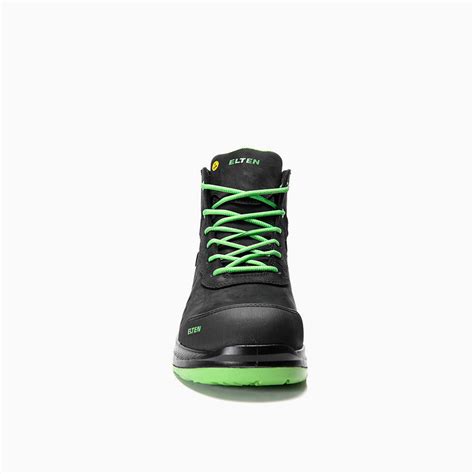 ELTEN Sicherheitsstiefel STEWART XXG Pro GTX Black Green Mid ESD S3 HI