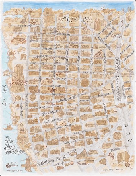 The Great Map Of Williamsburg — Alex Russell