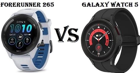 Garmin Forerunner 265 VS Samsung Galaxy Watch 5 Chinese Smartwatches