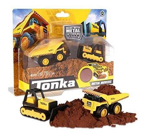 Tonka Paquete Combinado De Metal Movers Mighty Dump Truc Env O Gratis