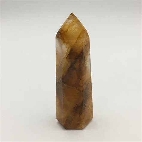 Golden Healer Quartz Tower Aka Yellow Hematoid Tall Rock N