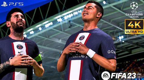 Fifa 23 Psg Vs Real Madrid Ft Ronaldo Messi Uefa Champions