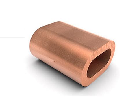 Oval Copper Swage Sleeves All Sizes