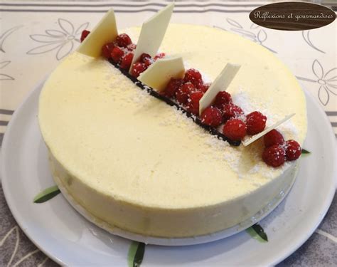 Entremet Vanille Framboise Et Coco R Flexions Et Gourmandises