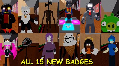 How To Get ALL 15 NEW BADGES Morphs Skins In Friday Night Funkin