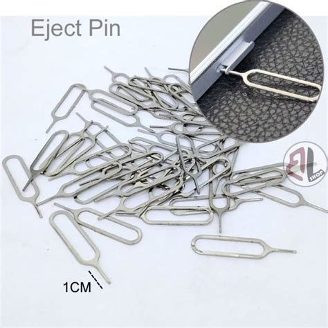 Metal Sim Card Tray Removal Eject Pin Key Tool Ejector Needle For