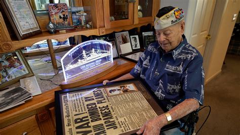 California Pearl Harbor Survivor 101 Those Who Died Are The Heroes