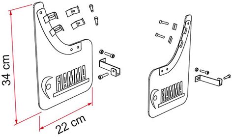 Fiamma Mud Flap Front Schmutzf Nger F R Fiat Ducato X Bj