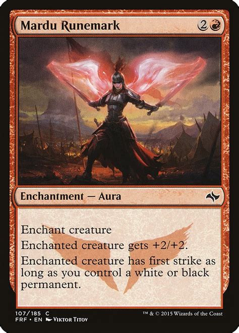 Mardu Runemark Fate Reforged Magic The Gathering