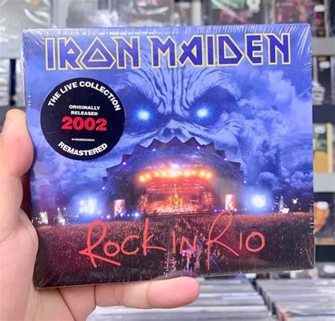 Cd Duplo Iron Maiden Rock In Rio The Live Collection Frete Gr Tis