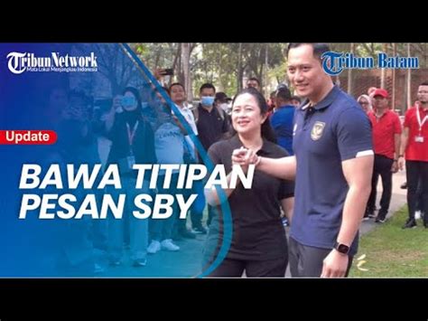 Pertemuan Ahy Dan Puan Ternyata Bawa Titipan Pesan Sby Dan Megawati