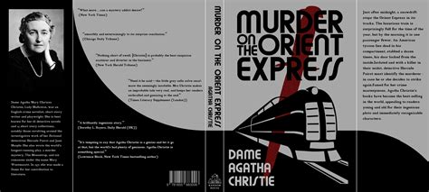 Book Cover Design: Murder on the Orient Express on Behance