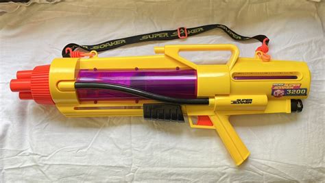 1997 Super Soaker Water Squirt Gun W Backpack Larami Cps 58 Off