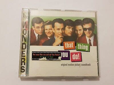 That thing you do: original motion picture soundtrack audio cd | eBay