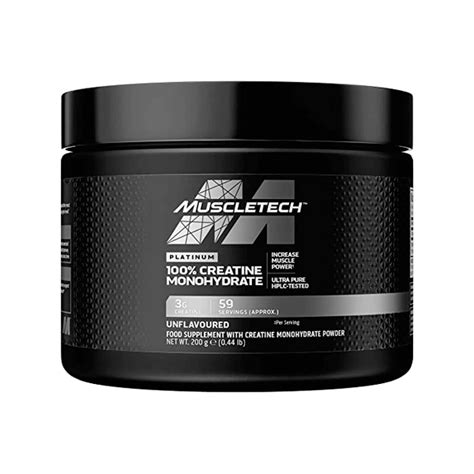 Buy Now 100 Creatine Monohydrate 200g Of Muscletech In Moremuscle