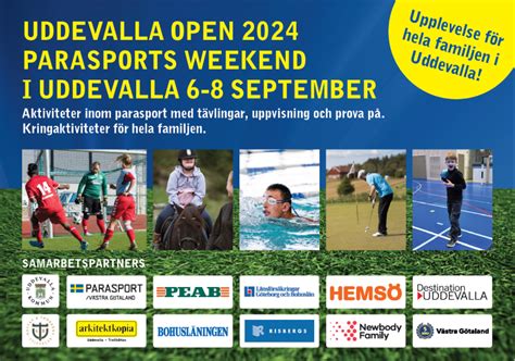 Uddevalla Open 2024 Parasport Sverige