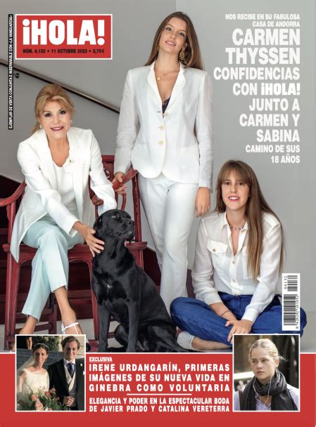 Las Mellizas Thyssen Cumplen A Os As Son Carmen Y Sabina