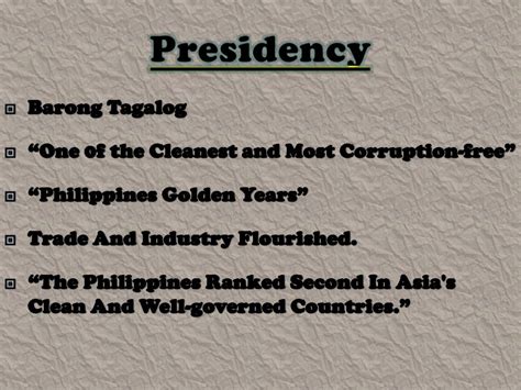 Ramon Magsaysay Administration