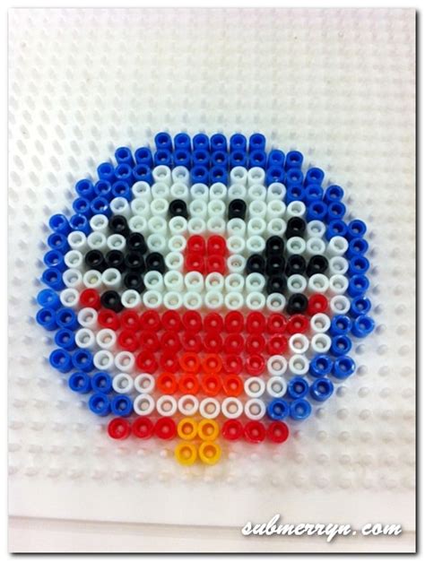 Doraemon Bügelperlen Hama Perler Beads