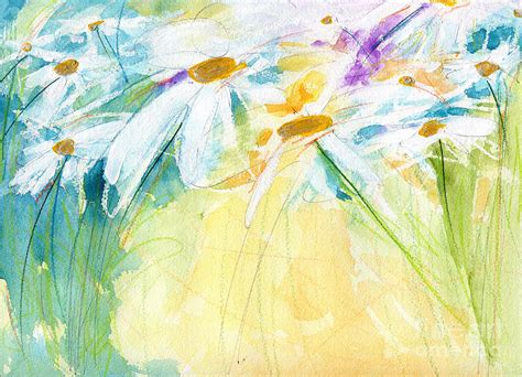 Daisy Paintings Abstract