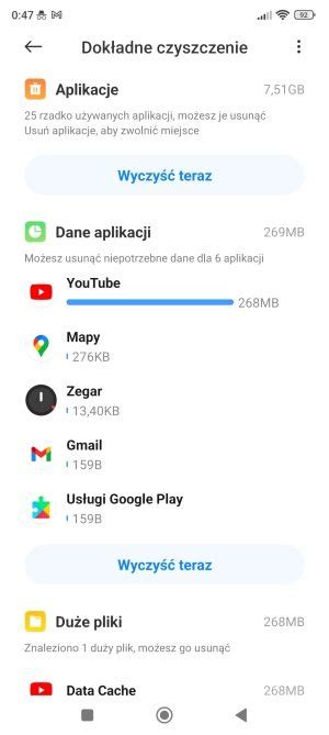 Jak wyczyścić pamięć telefonu z Android