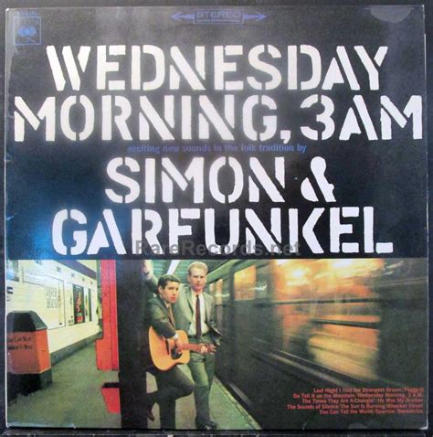 Simon And Garfunkel Wednesday Morning 3 Am 1970 Dutch Stereo Lp