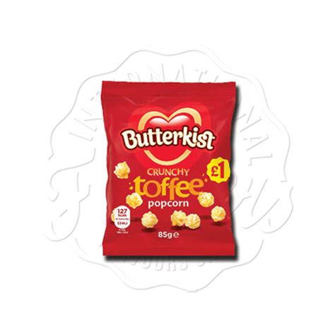 Butterkist Crunchy Toffee Popcorn 78g Flavers International