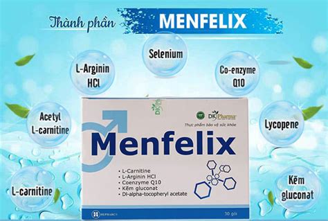 Menfelix chính hãng hộp 30 gói | Nhà Thuốc TÂM TÍN