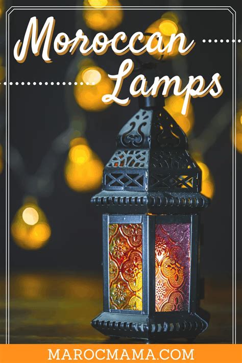 Get The Look Moroccan Lamps And Lighting Marocmama