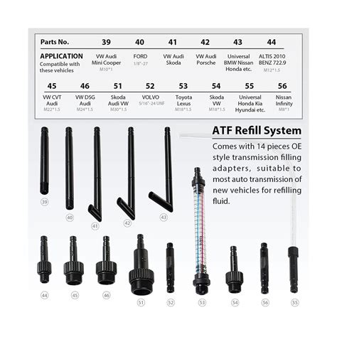 FIRSTINFO A1138HN 10 5 Liter Manual ATF Refill System Dispenser