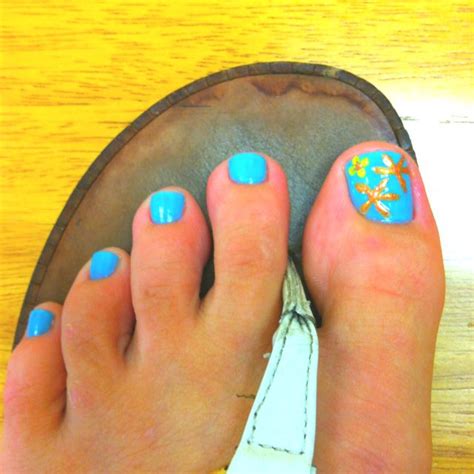 Starfish Toe Nails I Just Love The Blue Something Blue For My