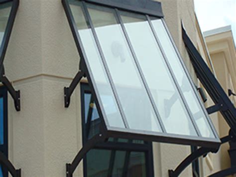 Glass Awning Residential Glass Awning System Glass Awnings