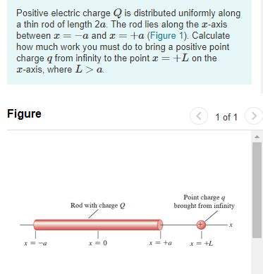 Solved Positive Electric Charge Q Is Distributed Uniformly Chegg