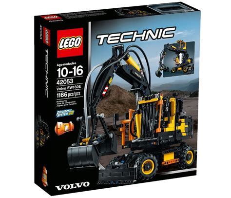 Лего Техник 42053 Экскаватор Volvo EW 160E инструкция, обзор, картинки ...