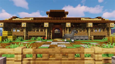 Horse Stable Minecraft Map