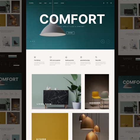 Classi Bootstrap 5 HTML Template For Furniture Shop TemplatesJungle