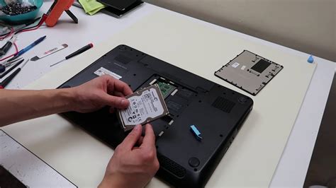 How To Replace Upgrade Hard Drive Hdd Ram Dell Inspiron N7010 Laptop Computer Youtube