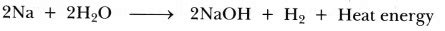 When A Metal X Is Treated With Cold Water It Gives A Basic Salt Y With